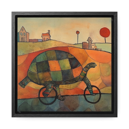 Turtle 5, Gallery Canvas Wraps, Square Frame