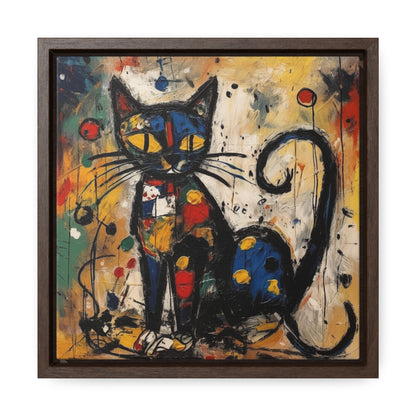 Cat 76, Gallery Canvas Wraps, Square Frame