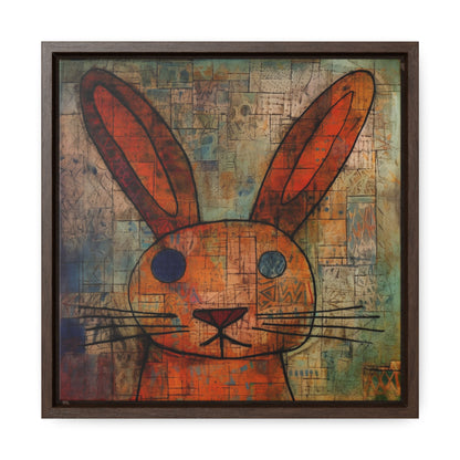 Rabbit 14, Gallery Canvas Wraps, Square Frame