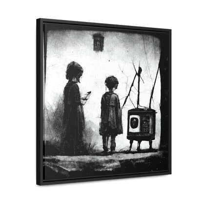 Childhood Wave 4, Valentinii, Gallery Canvas Wraps, Square Frame