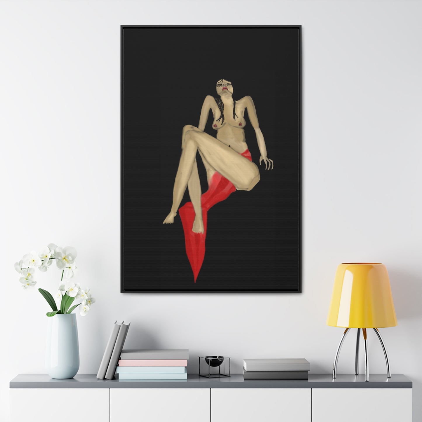 Ecstasy, Original Eduard Pavel, Gallery Canvas Wraps, Vertical Frame