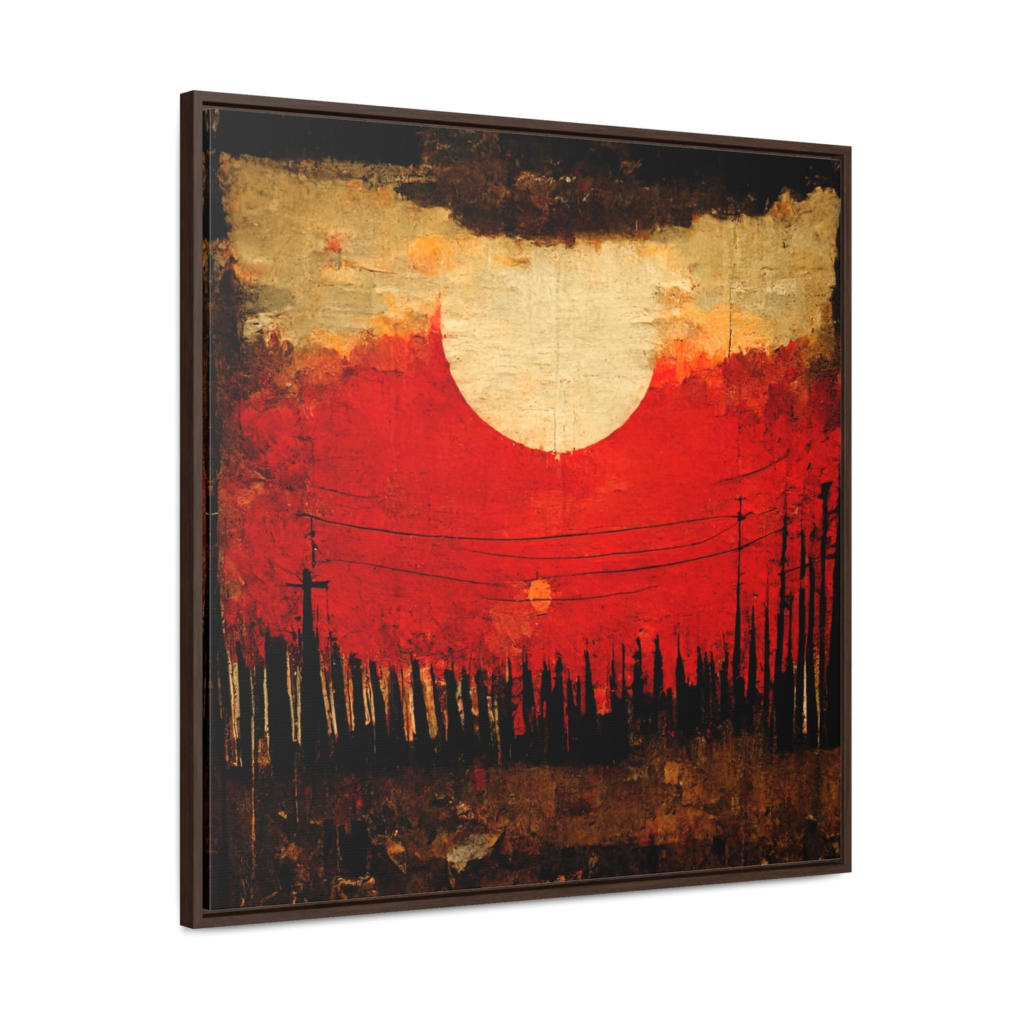 Land of the Sun 16, Valentinii, Gallery Canvas Wraps, Square Frame