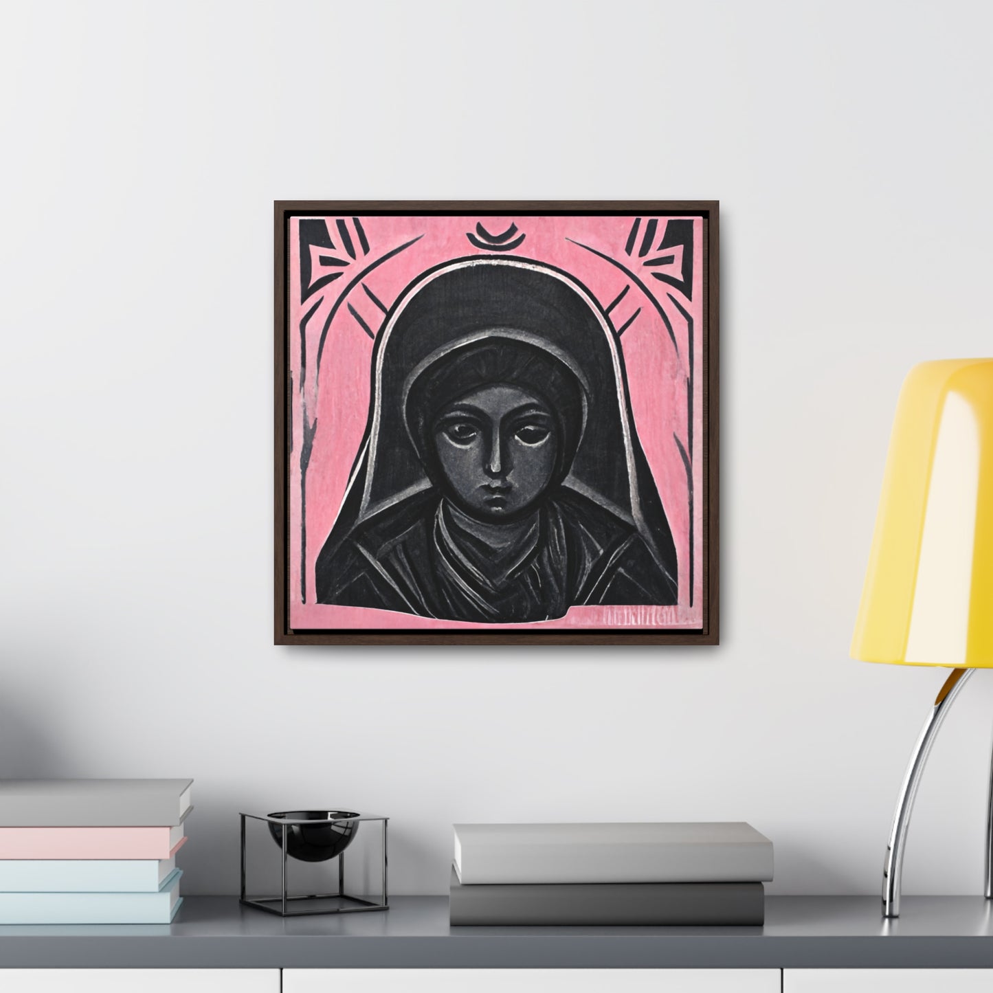 Mary, Valentinii, Gallery Canvas Wraps, Square Frame