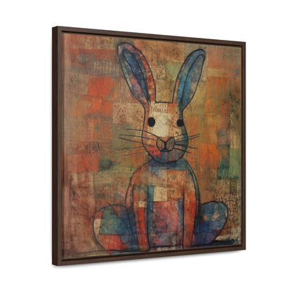 Rabbit 24, Gallery Canvas Wraps, Square Frame