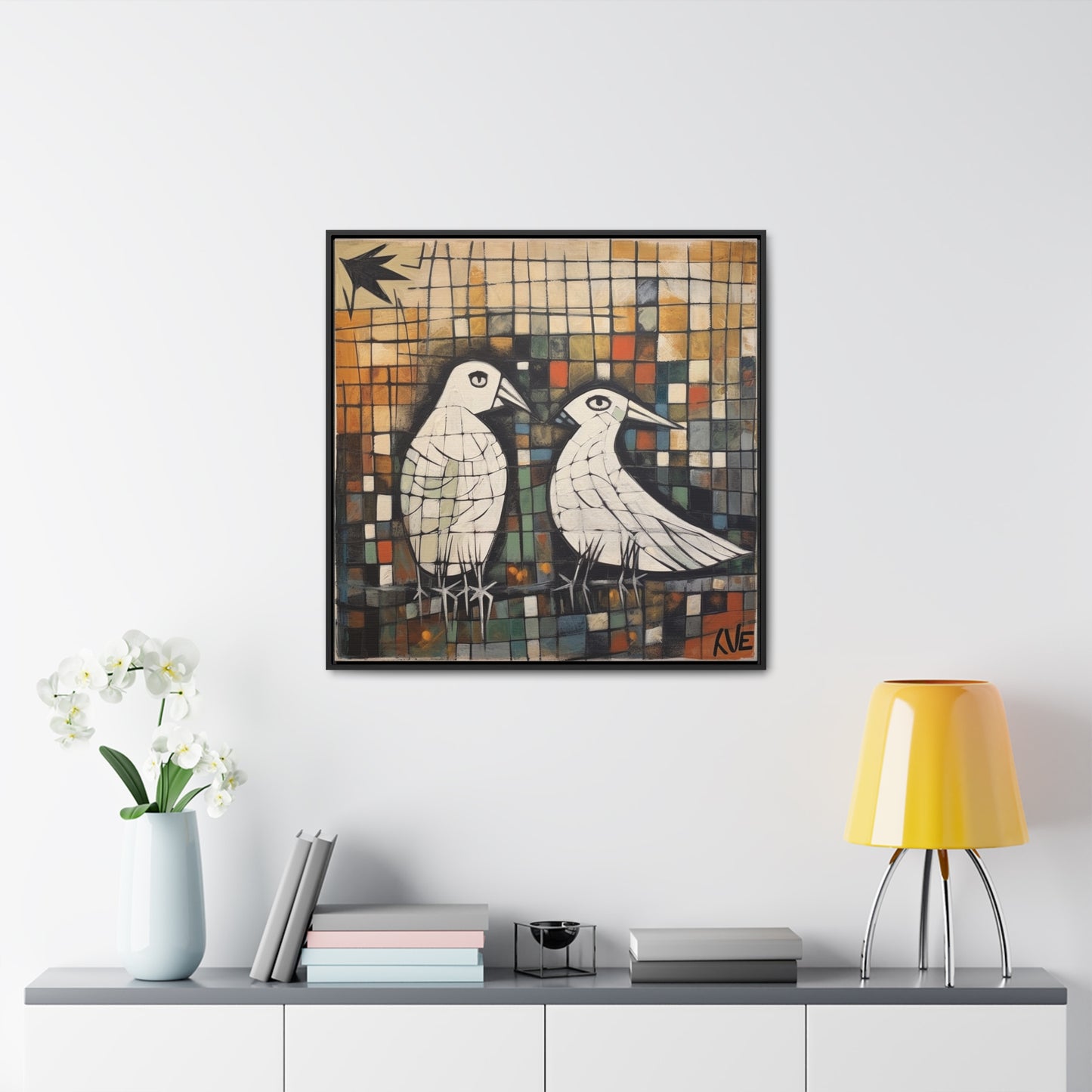 Bird 36, Gallery Canvas Wraps, Square Frame