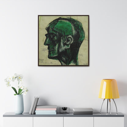 Heads, Valentinii, Gallery Canvas Wraps, Square Frame