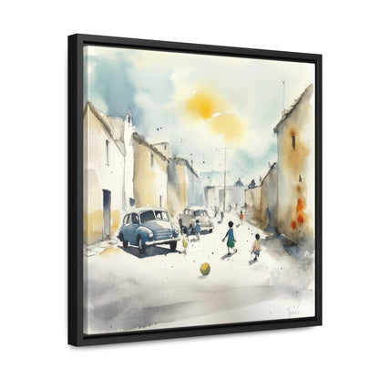 Childhood 14, Gallery Canvas Wraps, Square Frame