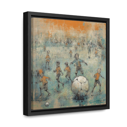 Childhood 21, Gallery Canvas Wraps, Square Frame