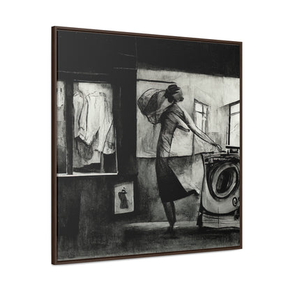 Domestic Memories 44, Valentinii, Gallery Canvas Wraps, Square Frame