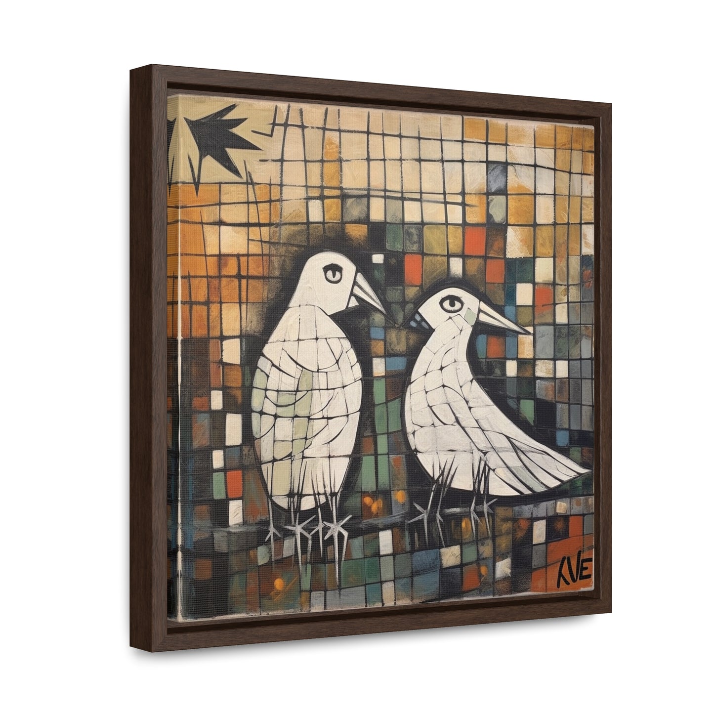 Bird 36, Gallery Canvas Wraps, Square Frame