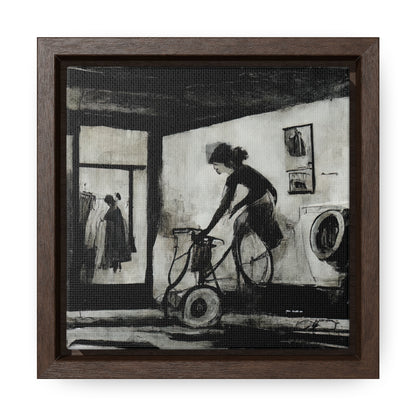 Domestic Memories 21, Valentinii, Gallery Canvas Wraps, Square Frame