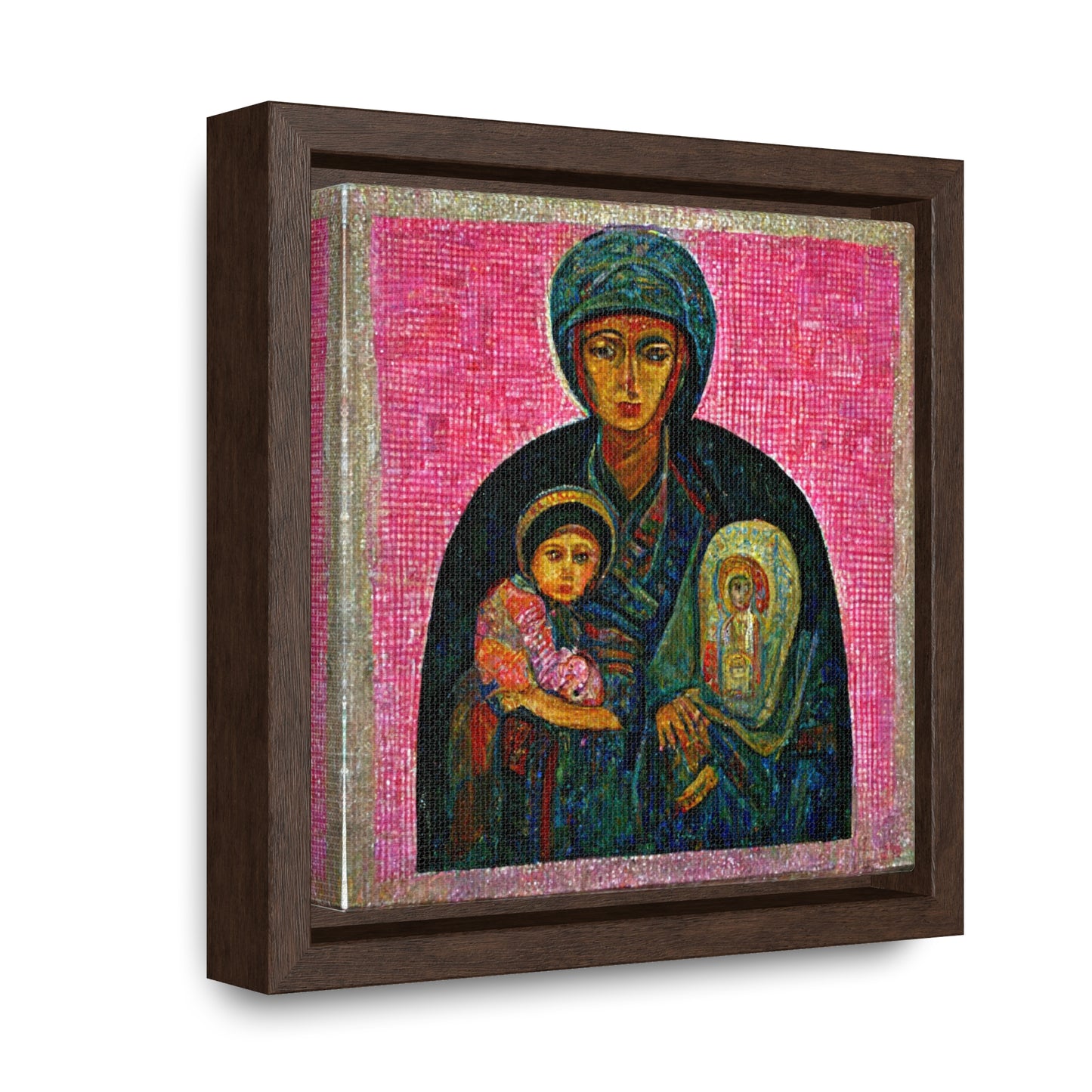 Mary and the Child 28, Valentinii, Gallery Canvas Wraps, Square Frame