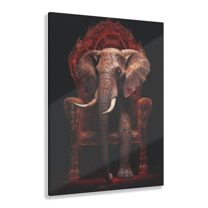 The Elephant King,  Acrylic Prints