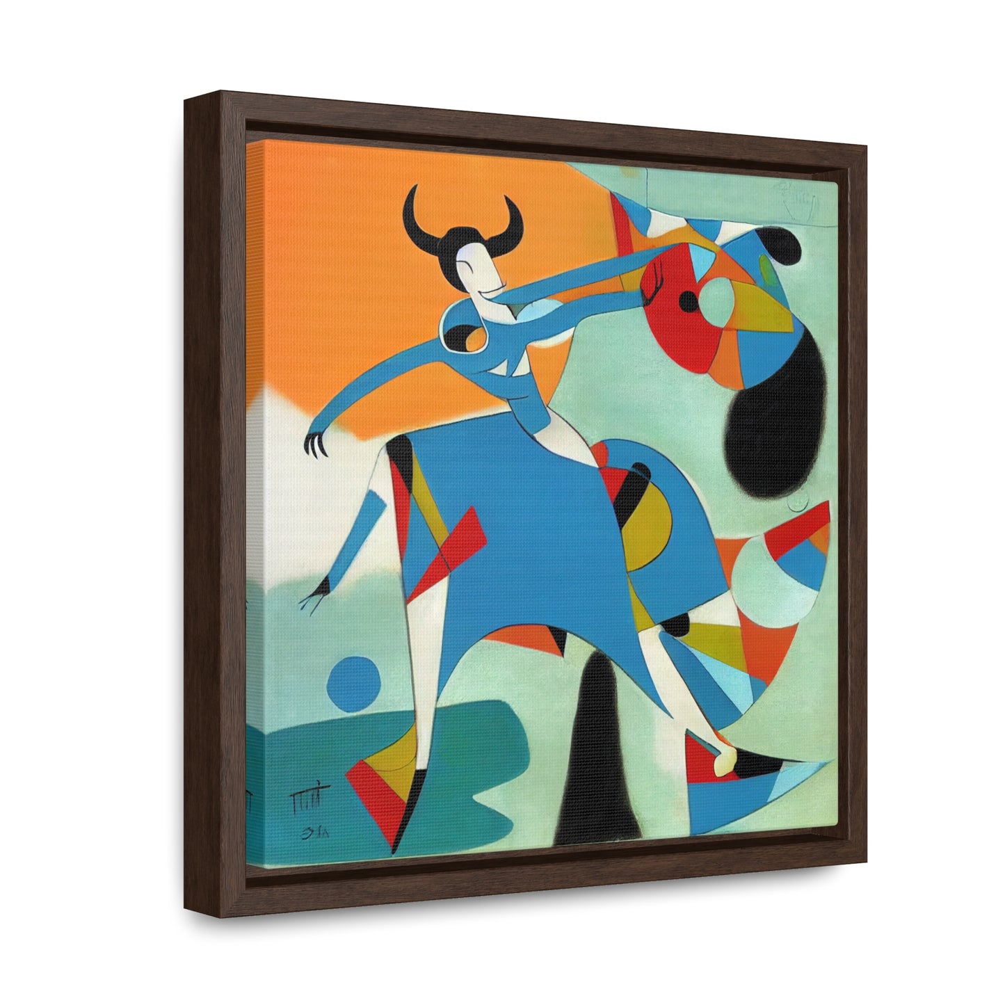 Naivia 34, Gallery Canvas Wraps, Square Frame