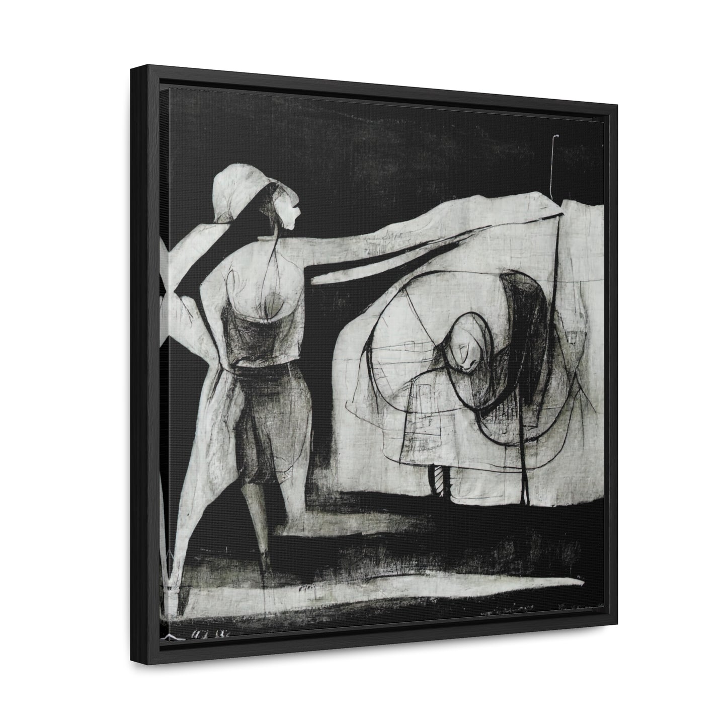 Domestic Memories 35, Valentinii, Gallery Canvas Wraps, Square Frame