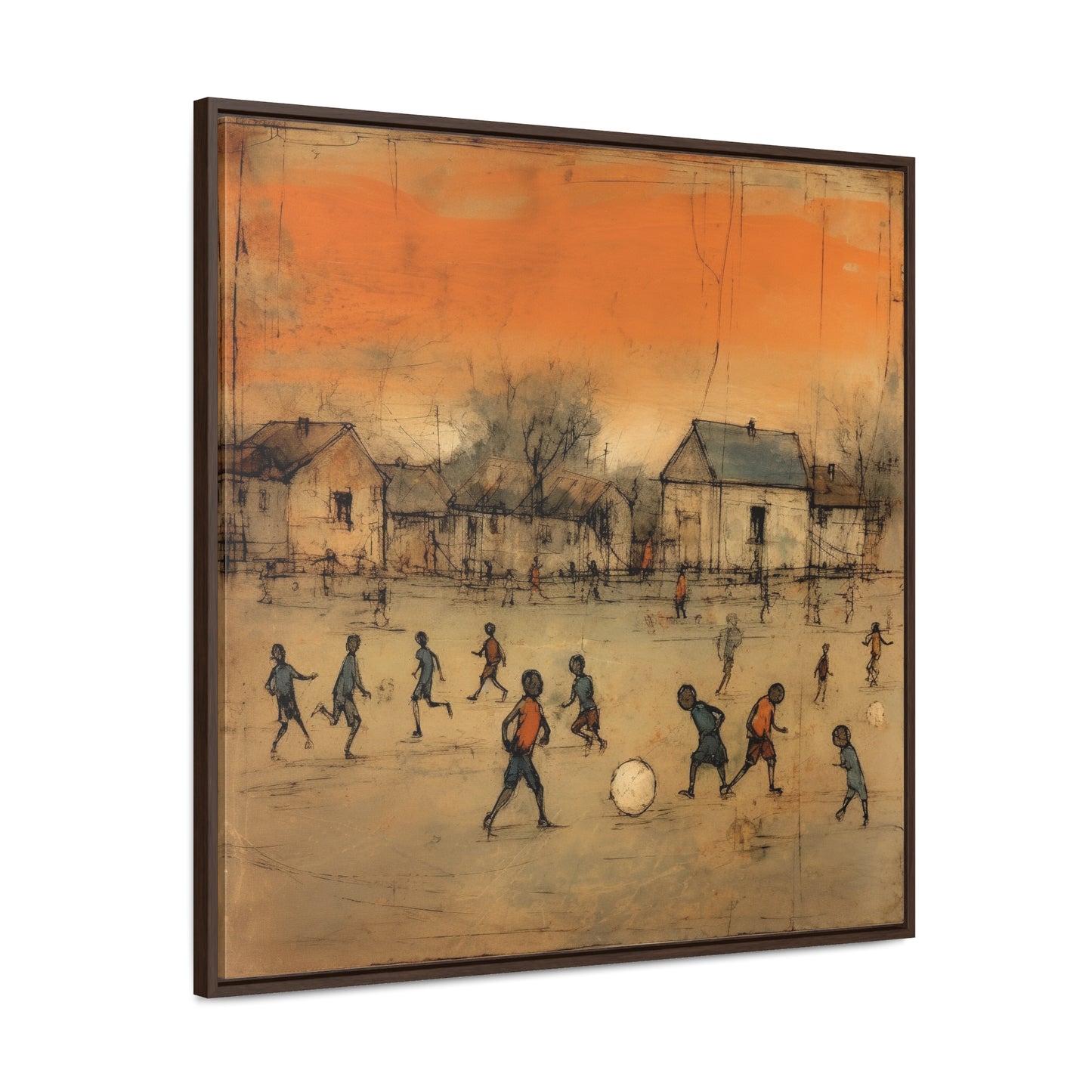 Childhood 42, Gallery Canvas Wraps, Square Frame