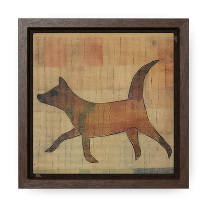 V Dog 6, Gallery Canvas Wraps, Square Frame