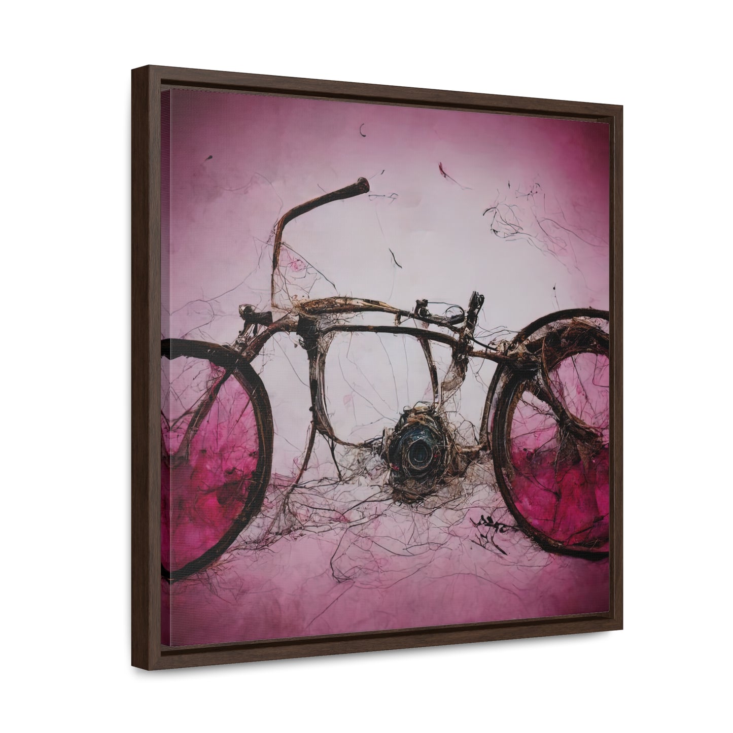 Bicycle 9, Valentinii, Gallery Canvas Wraps, Square Frame