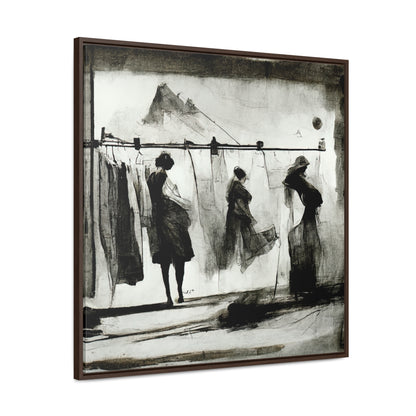 Domestic Memories 1, Valentinii, Gallery Canvas Wraps, Square Frame