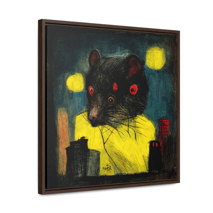 Urban Rat 6, Valentinii, Gallery Canvas Wraps, Square Frame