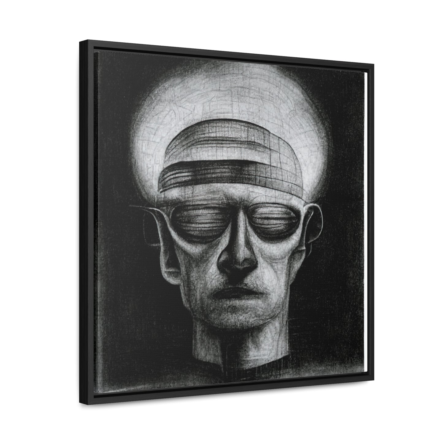 Brain 12, Valentinii, Gallery Canvas Wraps, Square Frame