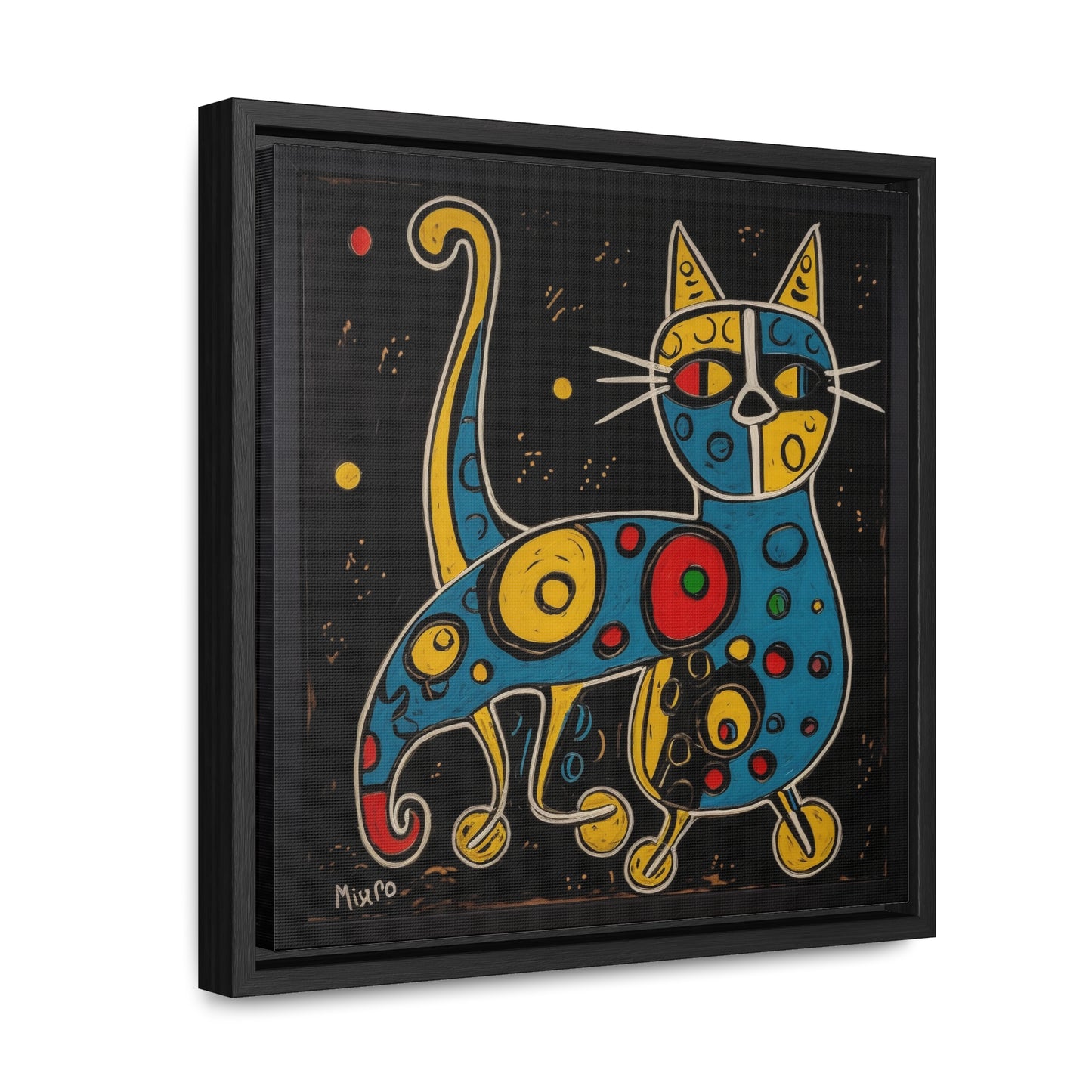 Cat 126, Gallery Canvas Wraps, Square Frame