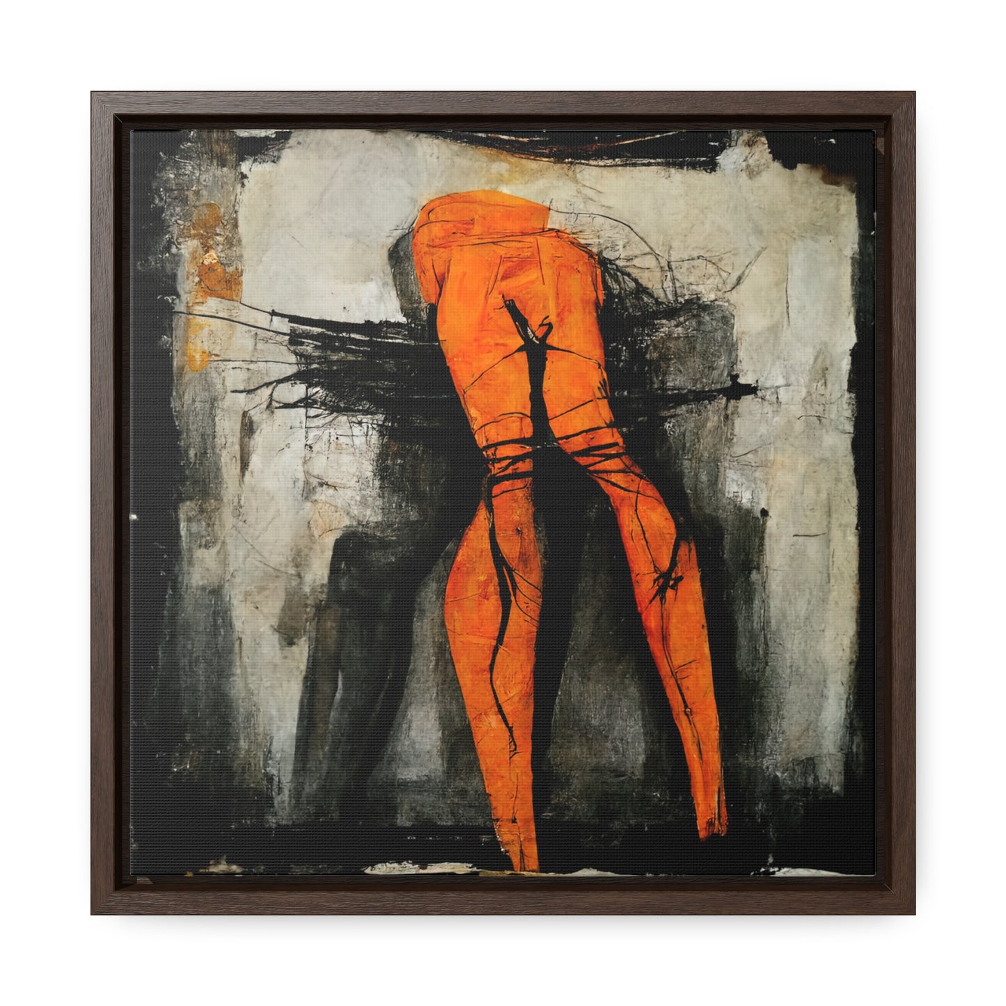 Feet and Drama 20, Valentinii, Gallery Canvas Wraps, Square Frame