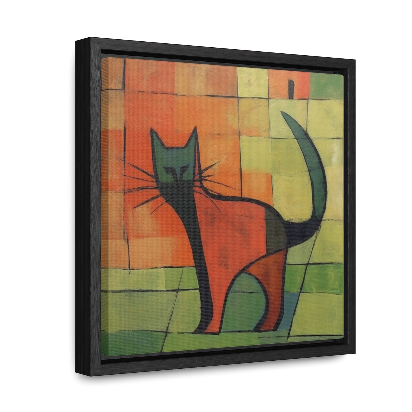 Cat 22, Gallery Canvas Wraps, Square Frame