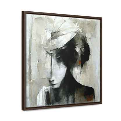 Forgotten face 2, Valentinii, Gallery Canvas Wraps, Square Frame