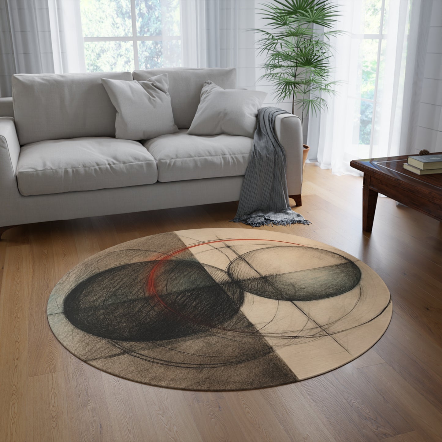 Agon 7,  Round Rug