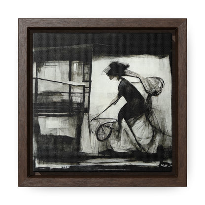 Domestic Memories 41, Valentinii, Gallery Canvas Wraps, Square Frame