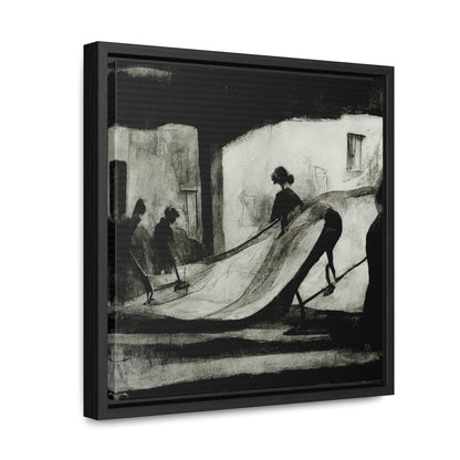 Domestic Memories 46, Valentinii, Gallery Canvas Wraps, Square Frame