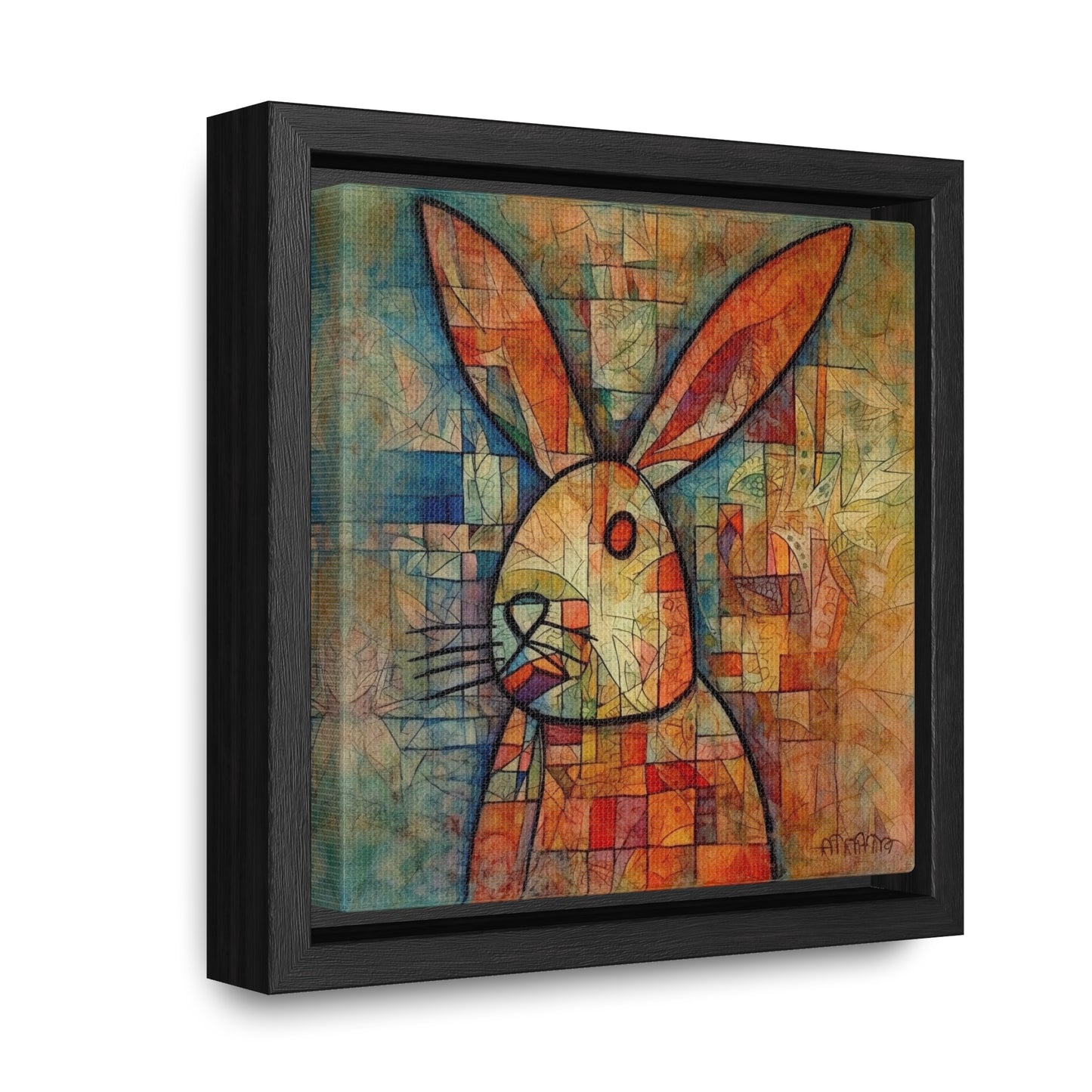 Rabbit 3, Gallery Canvas Wraps, Square Frame