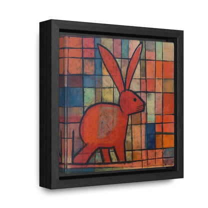 Rabbit 30, Gallery Canvas Wraps, Square Frame