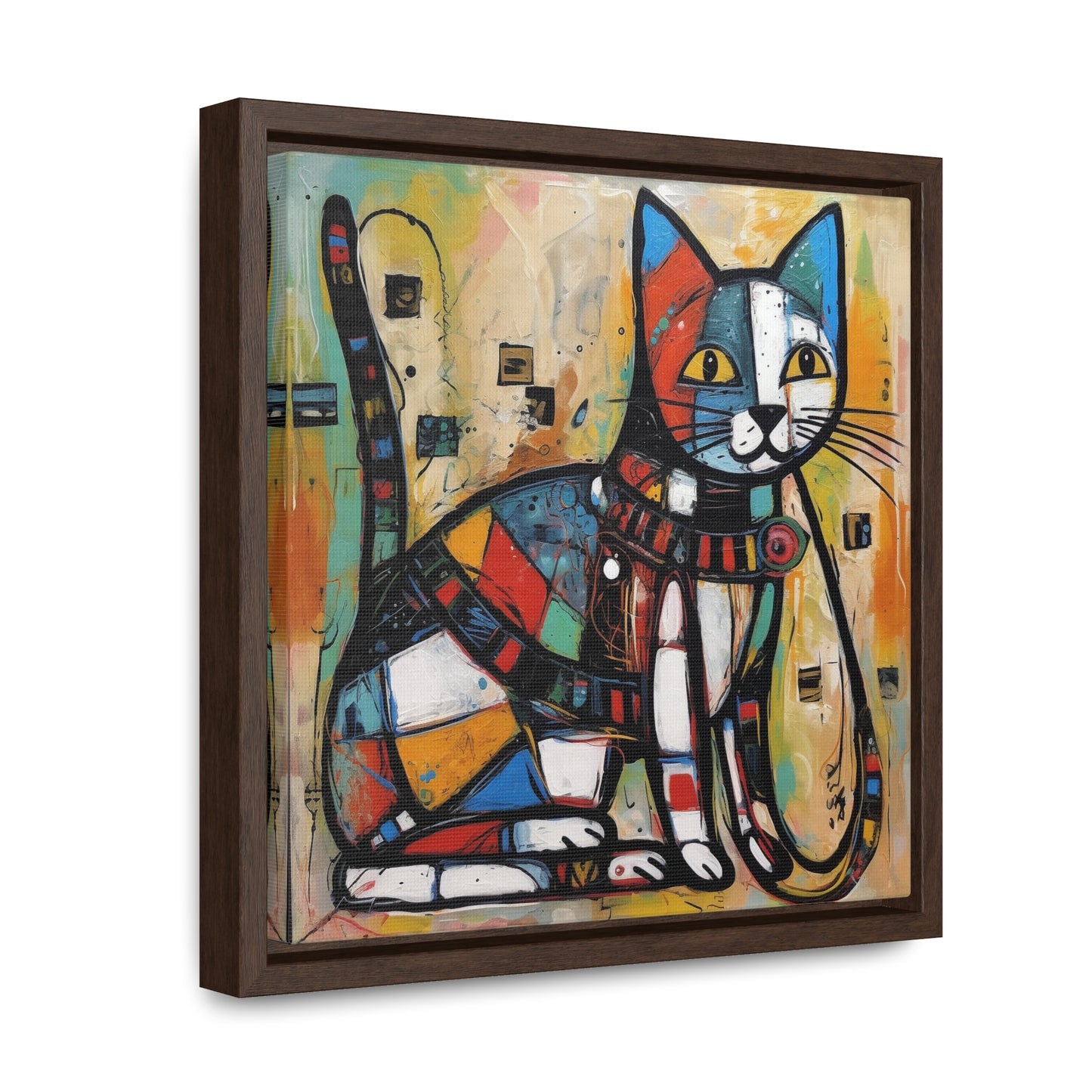 Cat 94, Gallery Canvas Wraps, Square Frame