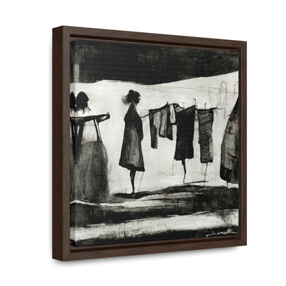 Domestic Memories 14, Valentinii, Gallery Canvas Wraps, Square Frame