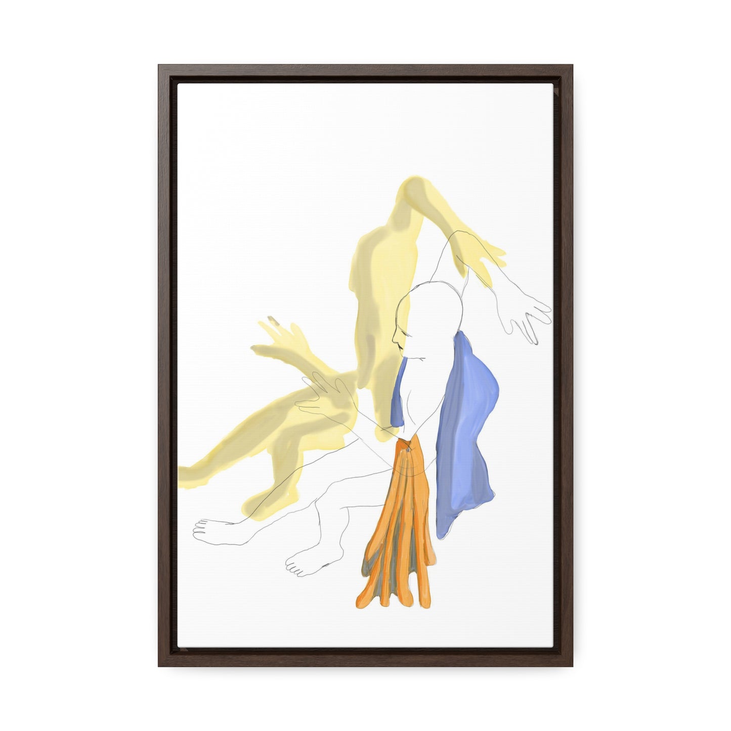 Reflex Feelings, Original Eduard Pavel, Gallery Canvas Wraps, Vertical Frame