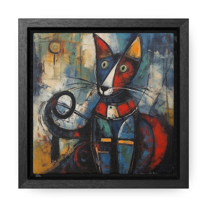 Cat 96, Gallery Canvas Wraps, Square Frame