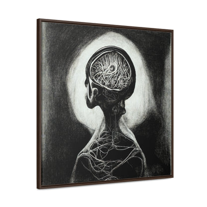 Brain 5, Valentinii, Gallery Canvas Wraps, Square Frame