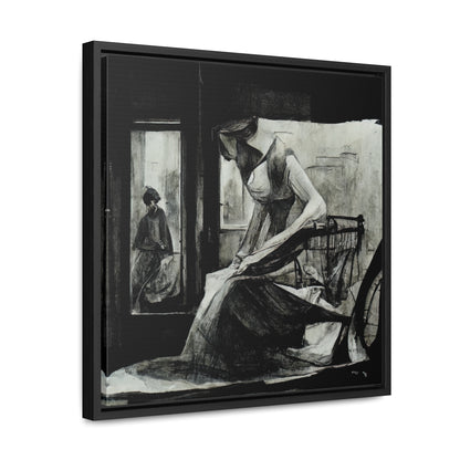 Domestic Memories 45, Valentinii, Gallery Canvas Wraps, Square Frame