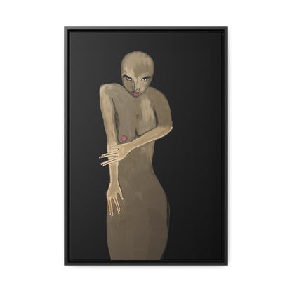 Disease, Original Eduard Pavel, Gallery Canvas Wraps, Vertical Frame