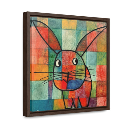 Rabbit 13, Gallery Canvas Wraps, Square Frame