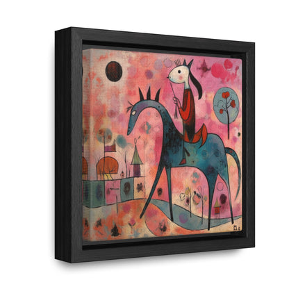 The Dreams of the Child 16, Gallery Canvas Wraps, Square Frame