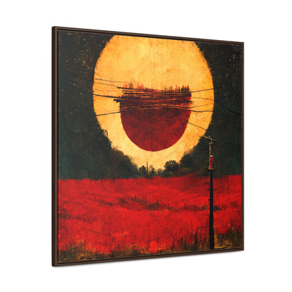 Land of the Sun 17, Valentinii, Gallery Canvas Wraps, Square Frame