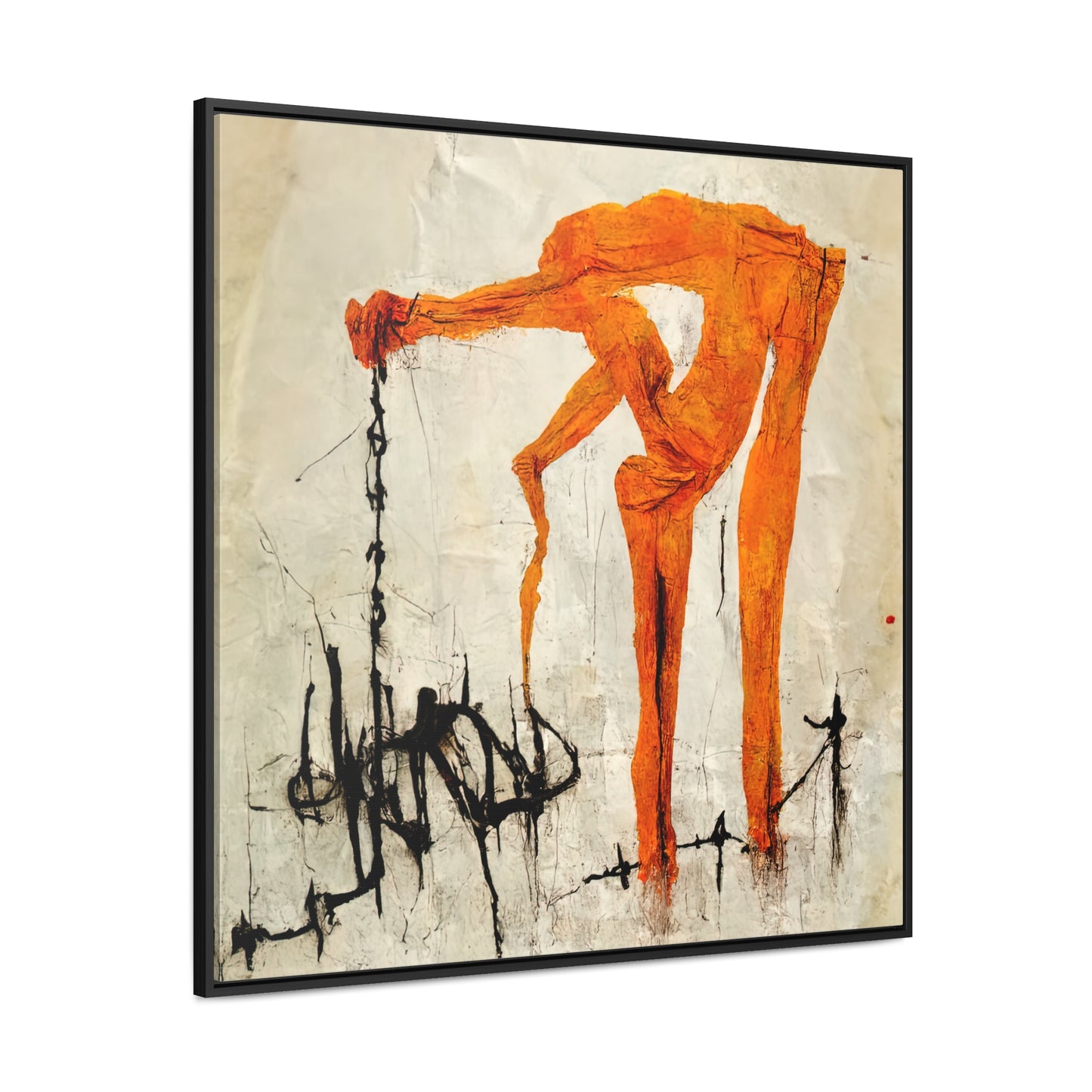 Feet and Drama 19, Valentinii, Gallery Canvas Wraps, Square Frame