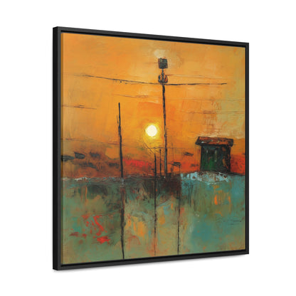 Land of the Sun 49, Valentinii, Gallery Canvas Wraps, Square Frame