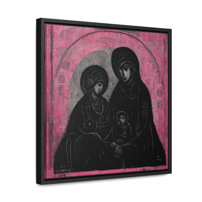 Mary and the Child 9, Valentinii, Gallery Canvas Wraps, Square Frame