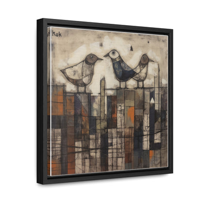 Bird 39, Gallery Canvas Wraps, Square Frame