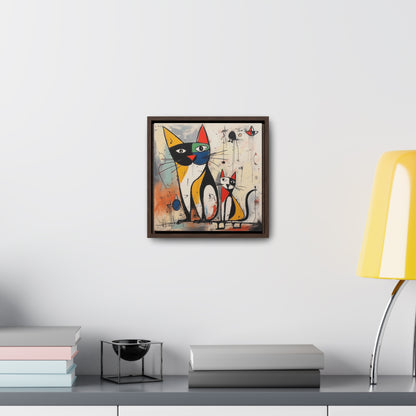 Cat 40, Gallery Canvas Wraps, Square Frame