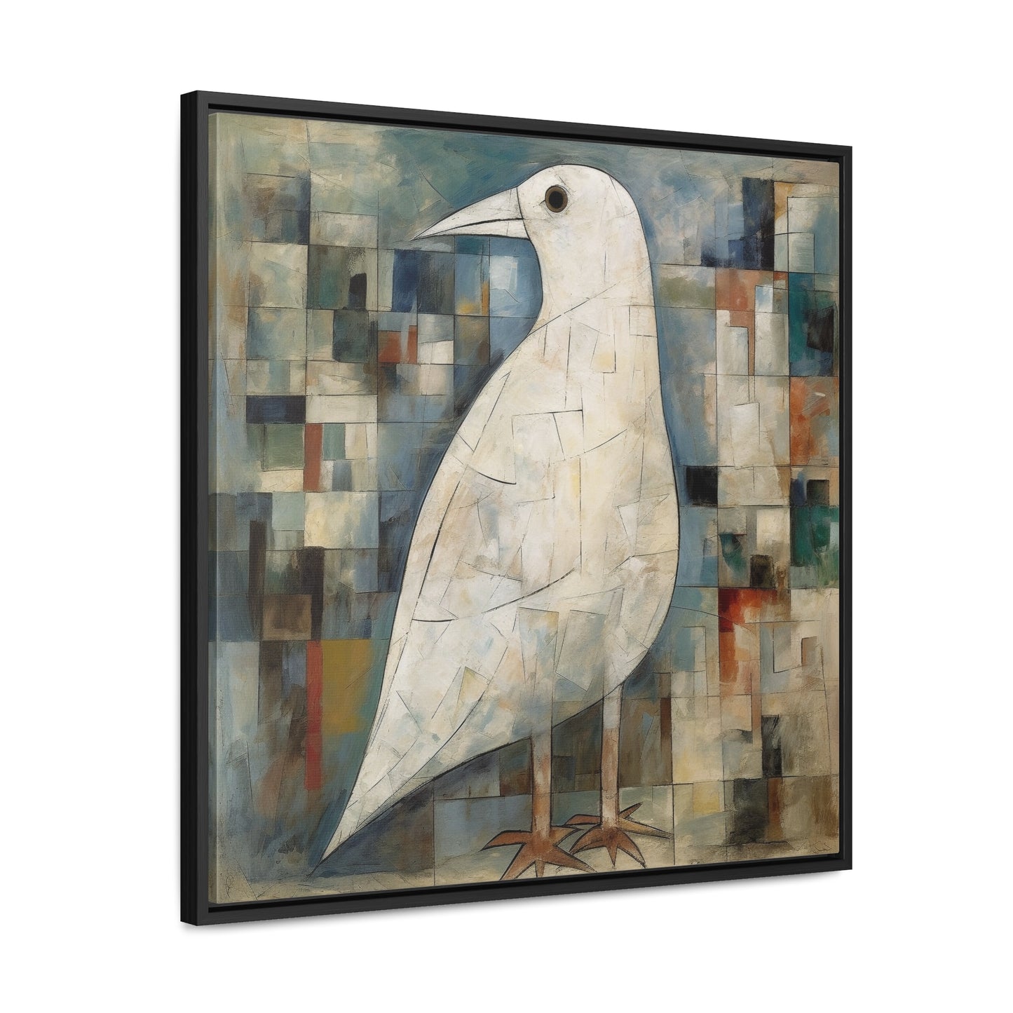 Bird 6, Gallery Canvas Wraps, Square Frame